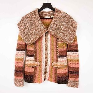 Anthropologie sleeping on snow cardigan size small